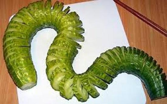 cobra chinesa de pepino