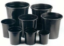 Vasos de plástico para plantas